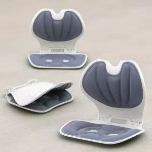 휴대용 접이식 좌식 자세 밸런스 등받이 의자 쿠션소파 허리 받침대 커버 수험생방석 사무실 어린이 원형