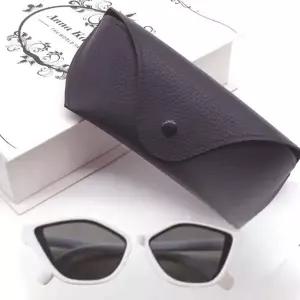 세련된 안경 보관 파우치 선글라스 가죽 케이스 수납 (WFJKXRV)