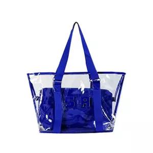 와이드숄더백 투명 비치백 여름가방 파우치 속보이는 보이는 비닐 투명백 시스루 젤리백 시스루백
