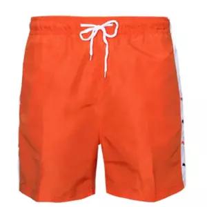 배색 포인트 수영복 바지 MP 126 오렌지여름비치웨어 남성웨어 남자웨어 팬츠 비치반 남성반