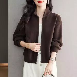 타노스여자 데일리룩 코트 모직 차이나 쇼트 봄 가을 KUK3