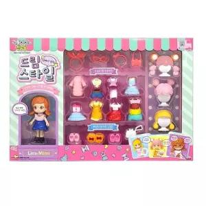 피규어 인형 스타일링 꾸미기 리틀미미 드림소꼽놀이 캐릭터 어린이 선물 선물용 크리스마스 패션 피어