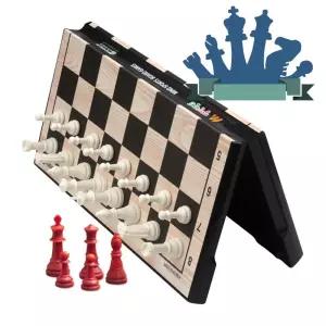 M080 휴대용 접이식 자석 체스 게임 놀이 보드 마그넷 가정용 가족