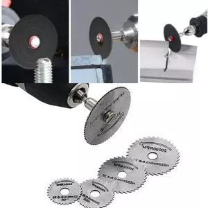 GDM 소형 목재 금속 멀티 절단 휠 컷팅날 세트 석재 미니톱 그라인더 드릴 커터 절삭공구 초경톱 절단기 연