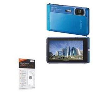 소니호환 사이버샷 DSCTX30과 호환되는 박스웨이브 스크린 프로텍터 - 클리어터치 안티 글레어2팩 DSCTX30용 지문 방지 매트 필름 스킨