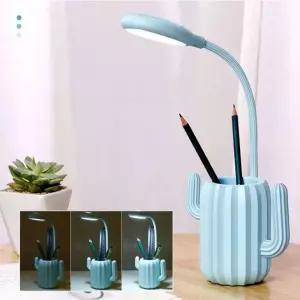 충전식 선인장 테이블램프연필꽂이스탠드 독서등 공부등 스터디등 책상 탁자