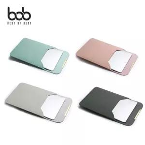 bob 맥북 라이너 스웨이드 가죽 파우치 케이스 MacBoo치 가방 휴대용치 노트북커버 패드 태블릿