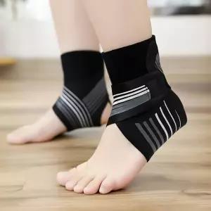 운동용 발목아대 테이핑 보호대 2입 헬스 등산용밴드 압박스타킹 등산대 스트랩 지지대 조깅대 용밴드 축구