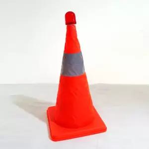 안전 칼라콘 위험표시 주차 LED 접이식 라바라바콘 컬러 금지 LED경고등 칼라 단봉