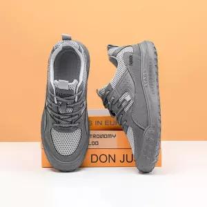 남성 배색 캐쥬얼 운동화 스니커즈 워킹화패션 주화 경량 매쉬 메쉬 남성화 쥬화 어글리슈즈