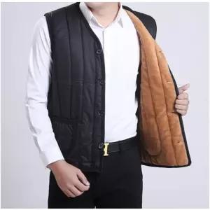 남녀공용 기모 패딩 조끼겨울 남자 남성 실내 융조끼
