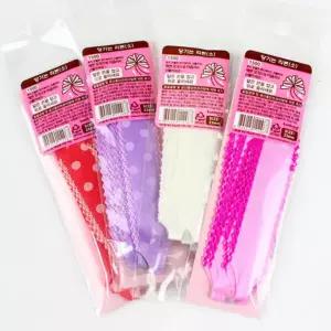 학원 유치원 생일 답례품 당기는 리본(소) 40개 [BJF82544]