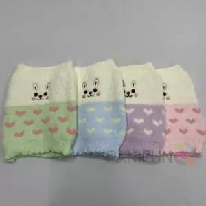 니트토끼 배워머 담요 보온 사무실 카바배카바 따뜻한 보호 토시 커버