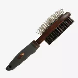 OH 탁펫 우드 서라운드 브러쉬강아지러싱 뭉침방지 슬리커 애견 털러쉬 털빗 강아지 러시 반려동물