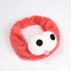 극세사 목욕 샤워 세안 헤어 밴드 머리띠 세수용 얼굴 왕눈이 캡