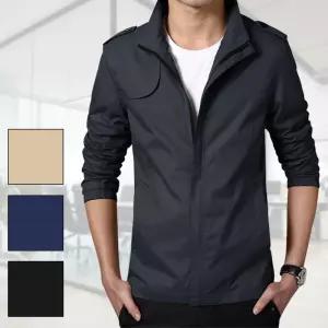 골프 바람막이 자켓 하이넥 남자 정장 봄점퍼 3컬러 경량 남성 초경량 트랙 윈드 방풍 가을잠바 브레이커