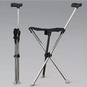 셀링온 지팡이의자등산스틱 간편한 가벼운 편리한 보조 간이 휴대용