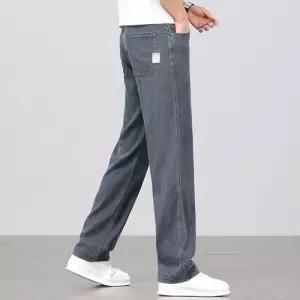 토르 팬츠 여름 남사친 클래식 라이셀 스키니 청바지 쿨링 스판 스트레이트 OPH2