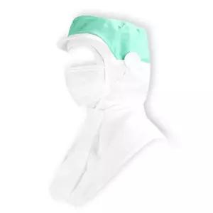 위생모 방진모 크린룸 정전기 방지 위생복 후드 모자전체망사 하프 실험실 산업용 용품 기본