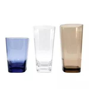 사각 음료컵 플라스틱컵 카페컵 업소용 색상랜덤 투명 물컵 개업선물 아이스컵 파티컵