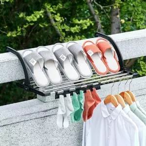 다용도 창틀빨래건조대 확장 42-72cm자취방 원룸 양말 속옷 행주 만능 간이 간편 심플 심플한
