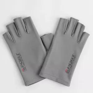 논슬립 여성용 스포츠 반장갑 얇은 운전 Gray낚시 등산 레저용 운동용 아웃도어 용장갑 논장갑 넌장갑