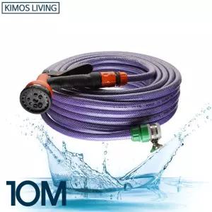 (무독)7기능 호스세트 10M 물호스 분사기 호수 릴호스 호스 원예 고압 세차용 정원용