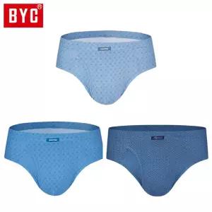 BYC 남성 베스타임 3매입 맥시 삼각팬티 DOLF1085면 세트 언더웨어 선물 선물용