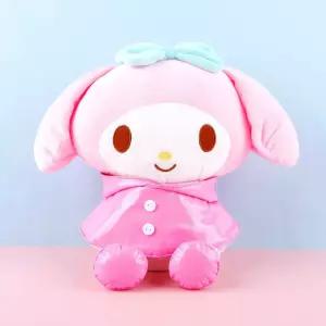 산리오 마이멜로디 우비 봉제인형 25cm(중형) 캐릭터 세트 어린이선물 장난감