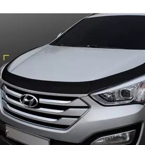싼타페DM 후드 가드 스모그 본넷 버그 보호 몰딩본 용품 익스테리어 자동차 외장 차량