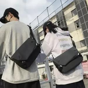 스퀘어라인 사이드 버클 메신저백 크로스백 가방 미니크로스백 캔버스백 빅크로스백