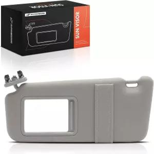 2007-2011 토요타 캠리와 호환되는 A-프리미엄 운전석 좌측 선바이저 - 베니티 라이트 미러 선루프 그레이