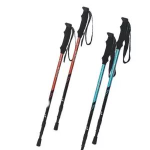 트렉스타 정품 타호 등산스틱 초경량 3단 210g 1개입 용지팡이 일자 용스틱