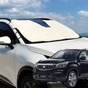 렉스턴스포츠칸 앞유리커버 햇빛차단 성에방지가림막 창문가리개 자동차 자석 차량커튼 가리게 세트