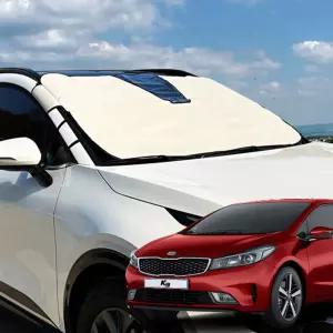 K3 앞유리커버 햇빛차단 성에방지차량용 용창가리개 자동차 커튼 우산 창가리개 용가리개