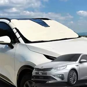 K5 앞유리커버 햇빛차단 성에방지차량용 용창가리개 자동차 커튼 우산 창가리개 용가리개