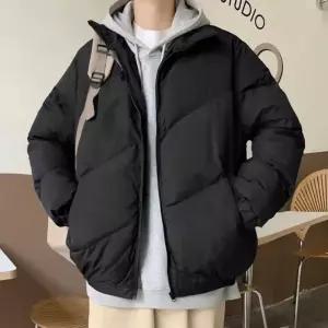 남자 블랙 패딩점퍼 데일리 방한 패션 캐주얼잠바학생 퀼팅 뽀글이 야상 야구 남성구스숏 벨트 아우터