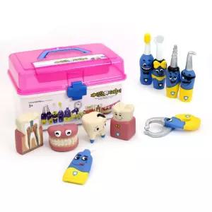 치아 양치 학습교구 병원놀이세트 아기선물 장난감 유아완구 사회성발달 캠핑놀거리