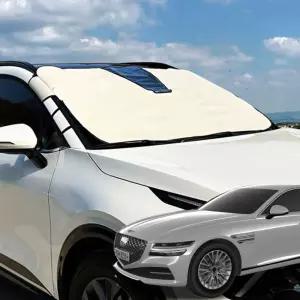 G80 앞유리커버 햇빛차단 성에방지차량용 용창가리개 자동차 커튼 우산 창가리개 용가리개