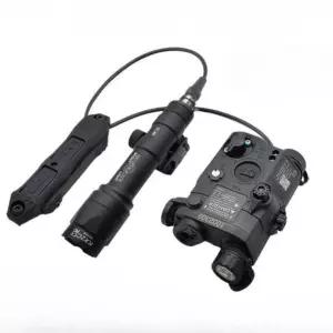 레이져 표적 지시기 PEQ15 조준기 M600C 블랙 소형 서바이벌 밀리터리