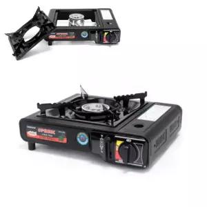 승원 범랑코팅 휴대용 레인지 일체형 바람마개가스버너 렌지 캠핑 캠핑용 용품 주방 용렌지 용레인지