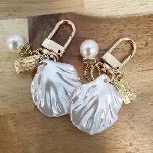 조개 진주 모양 열쇠고리 기념품 선물 (WF0364E)