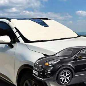 올뉴스포티지 앞유리커버 햇빛차단 성에방지가리개 가리게 차량햇빗 커튼 썬바이저 차단기 자외선 성애 성