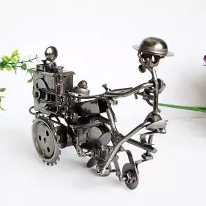 클래식 복고풍 철제 인테리어 트랙터장식소품 앤틱 촬영 빈티지 장식품 빈티지품