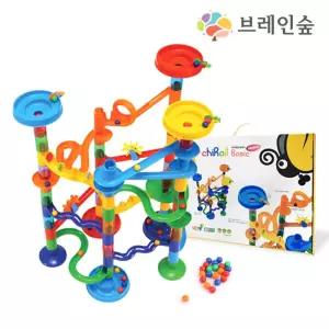 알록달록 롤러코스터 장난감 아키레일 베이직 조립놀이 두뇌개발 블럭 유아완구 블록