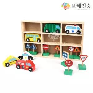 교통교육용 도로표지만 미니자동차 교실세트 어린이날선물 완구 남자아이 토이카