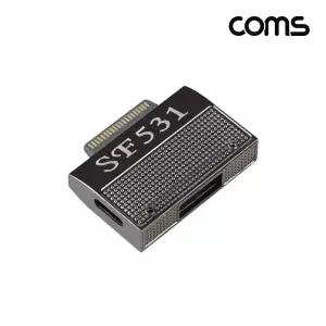 Coms C타입 A타입 서피스 변환 젠더 45W 하향꺾임 CA타입