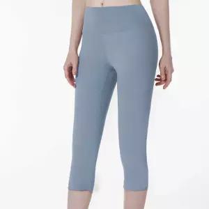 하이웨스트 7부 요가 레깅스 필라테스 운동복 크롭 여성 스포츠 애슬레저룩 바지 하이 헬스 피니스 러닝 레