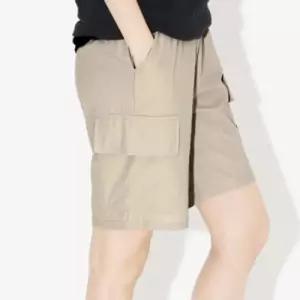 카고 여자 반바지 주머니 여성 밴딩 팬츠외출 베이직 야외