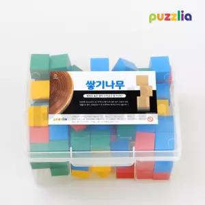 공간감각익히기 컬러 쌓기나무 2.5cm 100 두뇌개발 돌선물 어린이집교구 블럭 장난감